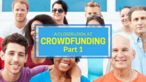 What is crowdfundraising?