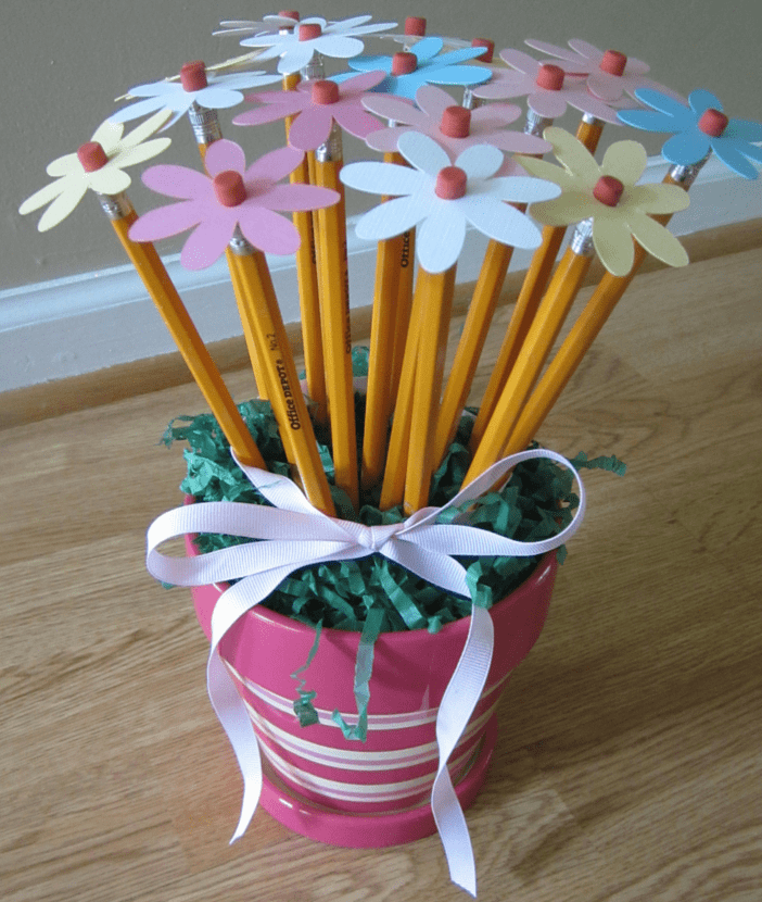 pencil flowers