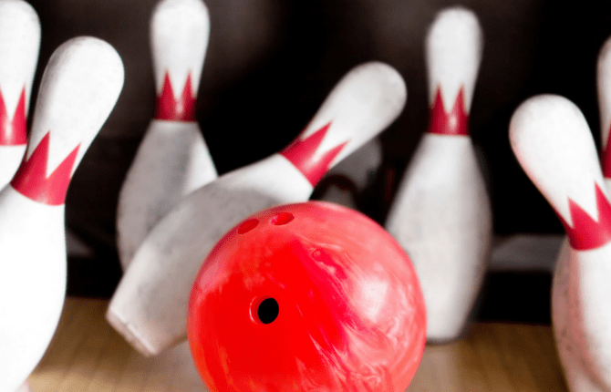 large ten pin bowling fundraiser