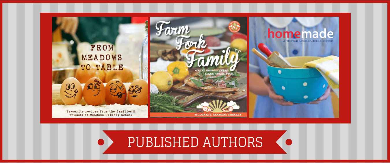Published Authors Cookbooks
