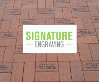 engraved paver fundraising