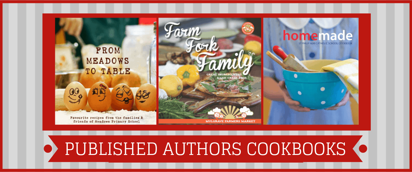 Published Authors Cookbooks
