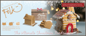 gingerbread house decorating fundraiser